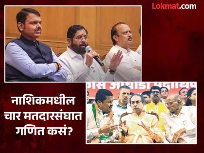 Maharashtra Election 2024: Direct Fight Four constituencies of nashik in maha vikas Aghadi mahayuti | Maharashtra Election 2024: नाशिक पूर्वमध्ये थेट सामना; अन्य तीन मतदारसंघात तिरंगी, चौरंगी लढत