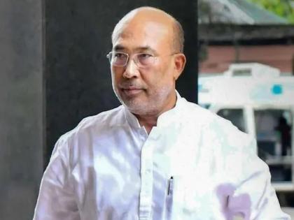 manipur cm n biren singh targets congress over violence in state | "आम्हाला जे विषारी फळ खावे लागत आहे, त्याचे बीज काँग्रेसने पेरले होते", मुख्यमंत्री एन बिरेन सिंह यांचा निशाणा