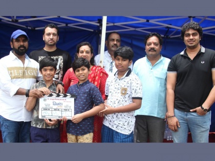 'Naal' fame Srinivas Pokale's 'Nibandh' movie muhurt | 'नाळ' फेम श्रीनिवास पोकळेच्या 'निबंध' चित्रपटाचा मुहूर्त संपन्न