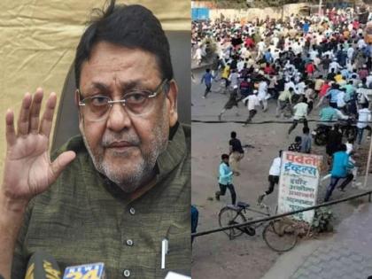 Take action against Wasim Rizvi for amravati malegaon tripura violence; Demand of Nawab Malik | Nawab Malik: राज्यात दंगे भडकविणाऱ्या वसीम रिजवीवर कारवाई करा; नवाब मलिकांची मागणी