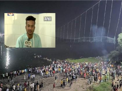 Morbi Bridge Collapse: Morbi Bridge Collapse Hero; Injured himself but saved 60 lives | Morbi Bridge Collapse: मोरबी पूल दुर्घटनेचा हिरो; स्वतः जखमी झाला पण 60 लोकांचा जीव वाचवला...