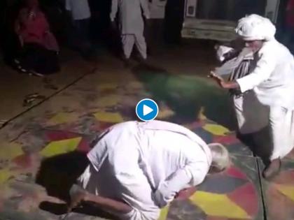 two old people dancing on Nagin music video goes viral on internet | Viral Video: नागिन डान्स करताना दोन आजोबांना चढले असे स्फुरण, की आजोबा जोमात तर पाहणारे कोमात