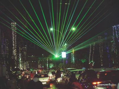 Nagpur City gets new look full of lights textures glowing all over for 'G-20' summit | नववधूला जसा शालू तसा नागपूरला चढला ‘जी-२०’चा साज