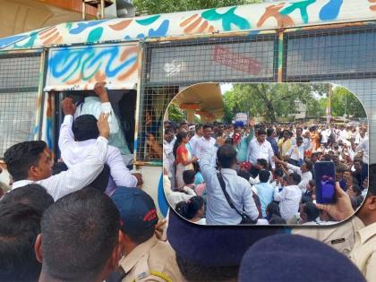 The leader of Bharat Mukti Morcha was detained and warned to march on the headquarters of the party | भारत मुक्ती मोर्चाच्या नेते ताब्यात, संघाच्या मुख्यालयावर मोर्चा काढण्याचा दिला होता इशारा