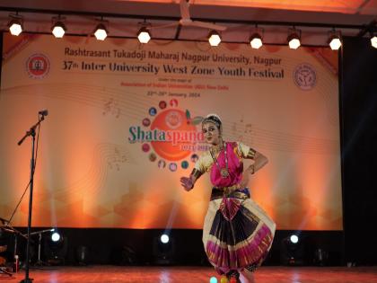 A vision of Indian culture through classical dance Shataspandan West Regional Inter University Youth Festival | शास्त्रीय नृत्यातून भारतीय संस्कृतीचे दर्शन; शतस्पंदन पश्चिम क्षेत्रिय आंतर विद्यापीठ युवा महोत्सव