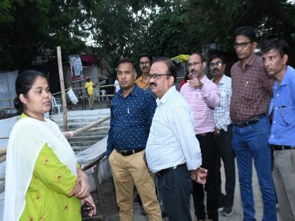 Nagpur Municipal Corporation has constructed 390 artificial ponds for Ganpati immersion. |  ३९० कृत्रिम तलावावर गणपतीचे विसर्जन; महापालिका प्रशासनाचा उपक्रम 