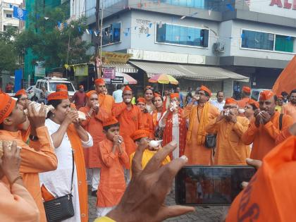 nagpur nagari was resounding with the shouts of parshuram sena spontaneous response to the vehicle rally | परशुरामसेनेच्या जयघोषाने दुमदुमली नागनगरी; वाहन रॅलीला उत्स्फूर्त प्रतिसाद