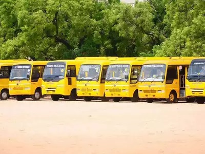 School bus stop due to drivers strike | स्कूल बस बंद, विद्यार्थ्यांना फटका