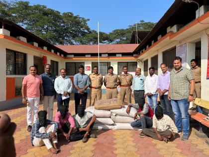 government godown was broken wheat rice kept in house five arrested by local crime branch | शासकीय गोदाम फोडले; गहू, तांदूळ घरात ठेवला, स्थानिक गुन्हे शाखेकडून पाचजण ताब्यात 