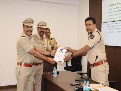 6 officers of Police Commissionerate honored with 'Excellent Solution' for investigation of crime | गुन्ह्यातील तपासासाठी पोलीस आयुक्तालयातील ६ अधिकाऱ्यांना‘उत्कृष्ट उकल’चा सन्मान