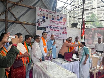 namo netra chikitsa campaign received a spontaneous response in north mumbai | उत्तर मुंबईत ‘नमो नेत्र चिकित्सा’ अभियानाला मिळाला उस्फूर्त प्रतिसाद