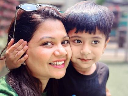 namrata sambherao marathi actress shared emotional post for son rudraraj on his birthday | लॉलीने रडवलं! 'हास्यजत्रा' फेम नम्रता संभेरावची मुलासाठी भावूक पोस्ट, म्हणाली, 'अपराधी भावना...'