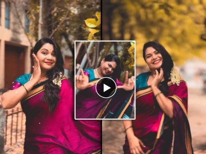 maharashtrachi hasyajatra fame namrata sambherao dance on gulabi sadi video viral | गुलाबी साडी अन्...; ट्रेंडिग गाण्यावर नम्रता संभेरावचा जबरदस्त डान्स, व्हिडिओ व्हायरल