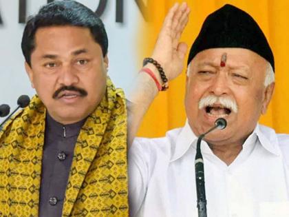 nana patole asked rss mohan bhagwat how can a united India be achieved by breaking up the country | Nana Patole on RSS: “देश तोडून अखंड भारत कसा साकार होईल?”; नाना पटोलेंचा संघाला सवाल