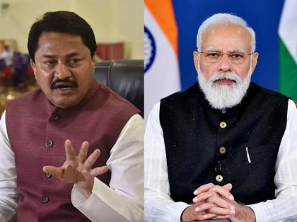 "Narendra Modi is the leader of the corrupt people in the country, the vicar is also clean from BJP's washing machine", Nana Patole's criticism  | "नरेंद्र मोदी देशातील भ्रष्ट लोकांचे सरदार, वायकरही भाजपाच्या वॉशिंग मशिनमधून स्वच्छ’’,  नाना पटोले यांची टीका 