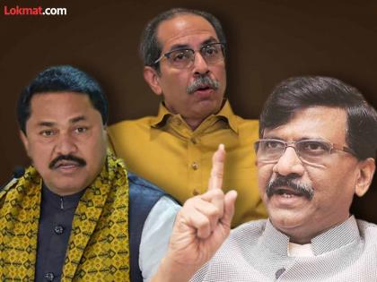 Controversy in Mahavikas Aghadi after Haryana result, Uddhav Thackeray Party MP Sanjay Raut warning to Congress, Nana Patole Given Answer | हरयाणा निकालानंतर मविआत भूकंप?; संजय राऊत- नाना पटोले यांच्यात शाब्दिक 'वॉर'