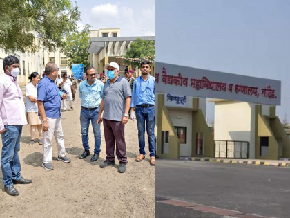 Here death throes; Outside the medical director, the dean busy in a photo session | रुग्णालयाच्या आतमध्ये मृत्यूचे तांडव; बाहेर वैद्यकीय संचालक, अधिष्ठाता फोटोसेशनमध्ये मग्न