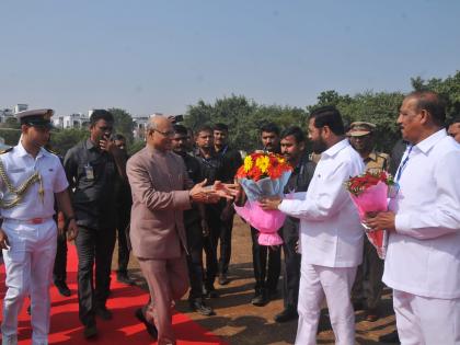 inauguration of nandurbar janjati mahotsav by the governor | नंदुरबारला जनजाती महोत्सवाचे राज्यपालांच्या हस्ते उद्घाटन