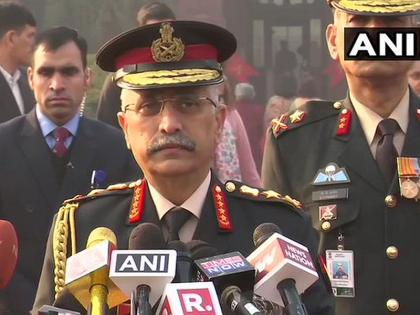 India China FaceOff: Congratulations to ‘those’ soldiers from Army Chief Narvane | India China FaceOff: ‘त्या’ जवानांना लष्करप्रमुख नरवणे यांच्याकडून शाबासकी