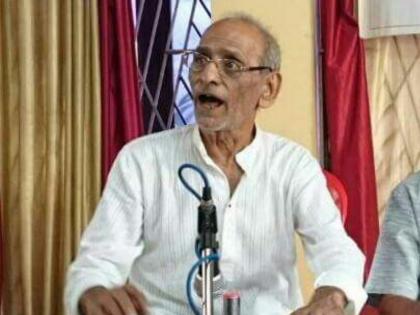 Tabla vadak Narayan Joshi passes away in pune | विद्वान तबलावादक, थिरखवा शैलीचे अभ्यासक पं. नारायण जोशी यांचे पुण्यात निधन