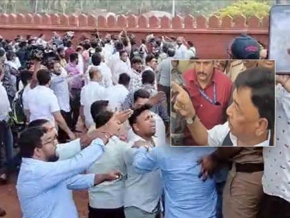 MP Narayan Rane threat to kill MVA Party Worker after the clash at rajkot fort | Narayan Rane तुम्ही 'त्यांना' आमच्या अंगावर जायला परवानगी द्या, घरात खेचून एकेकाला...; नारायण राणेंचं प्रक्षोभक विधान