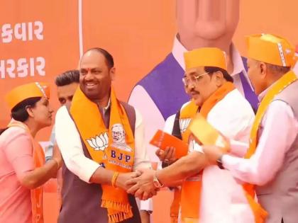 congress leader narayan rathva and his son sangram singh rathva left party and joined bjp in gujarat | “राहुल गांधी भारत जोडो न्याय यात्रा करतात, पण पक्षात न्याय नाही”; काँग्रेसचे दोन नेते भाजपात