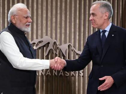 India Canada Relations Update: After many arguments, PM Narendra Modi and Canadian PM Mark Carney finally meet, big decision taken in discussion | अनेक तर्कवितर्कांनंतर अखेर पंतप्रधान मोदी आणि कॅनडाच्या पंतप्रधानांची भेट, चर्चेत झाला मोठा निर्णय India Canada Relations Update: After many arguments, PM Narendra Modi and Canadian PM Mark Carney finally meet, big decision taken in discussion | अनेक तर्कवितर्कांनंतर अखेर पंतप्रधान मोदी आणि कॅनडाच्या पंतप्रधानांची भेट, चर्चेत झाला मोठा निर्णय