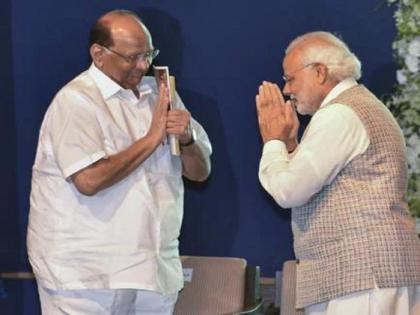 ncp leader sharad pawar praises prime minister narendra modi working style | नरेंद्र मोदींचा स्वभाव बदलला नाही, कितीही कष्ट करण्याची त्यांची तयारी असते; शरद पवारांची 'दिलसे' दाद