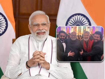 Pm modi congratulates rrr team winning best original song award naatu naatu golden globes | 'नाटू नाटू' गाण्याला गोल्डन ग्लोब अवॉर्ड मिळाल्याबद्दल मोदींकडून कौतुक, म्हणाले 'संपूर्ण देशाला अभिमान वाटला'!