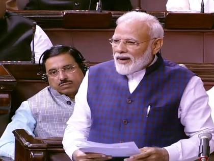 On the occasion, the Rajya Sabha did the work of writing and changing the history, praising PM Modi | प्रसंगी इतिहास रचण्याचे आणि बदलण्याचे काम राज्यसभेने केले, पंतप्रधान मोदींकडून प्रशंसा  