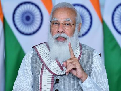 Narendra Modi : Age of marriage of girls 21 means making women self reliant, support from Modi | Narendra Modi : मुलींच्या लग्नाचे वय 21 म्हणजे महिलांना आत्मनिर्भर बनवणं, मोदींनी स्पष्टच सांगितलं