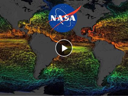 Viral Video : NASA share graphic to show how greenhouse gases are impacting oceans | कारखाने आणि गाड्यांच्या गॅसमुळे बदलत आहे महासागर, NASA ने शेअर केला धक्कादायक व्हिडीओ