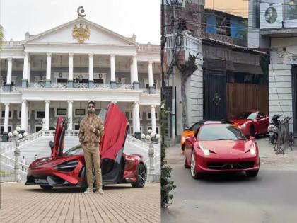 Video: businessman in Hyderabad bought most expensive car ; You will be shocked to hear the price | Video: हैदराबादमधील व्यावसायिकाने खरेदी केली सर्वात महागडी कार; किंमत ऐकून बसेल धक्का...