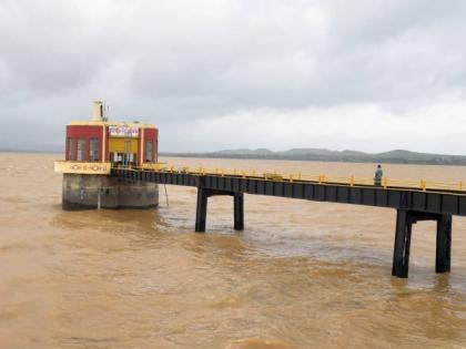 Drop by drop filled the Gangapur Dam of Nashik; Water storage reached 91 percent! | थेंबे थेंबे नाशिकचे गंगापुर धरण भरे; जलसाठा पोहचला ९१ टक्क्यांवर!