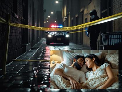 The bedroom door rang, the mother became suspicious; as soon as the door was broken down, the husband and wife were seen in a pool of blood | बेडरुमचा दरवाजा वाजवला, आईला संशय आला; दार तोडताच रक्ताच्या थारोळ्यात दिसले पती-पत्नी The bedroom door rang, the mother became suspicious; as soon as the door was broken down, the husband and wife were seen in a pool of blood | बेडरुमचा दरवाजा वाजवला, आईला संशय आला; दार तोडताच रक्ताच्या थारोळ्यात दिसले पती-पत्नी