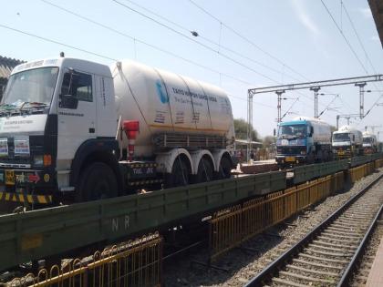 Great relief for nashik Oxygen Express arrives from vizag amid oxygen crisis | Oxygen Express: मोठा दिलासा! विशाखापट्टणमहून निघालेली 'ऑक्सिजन एक्सप्रेस' नाशकात दाखल