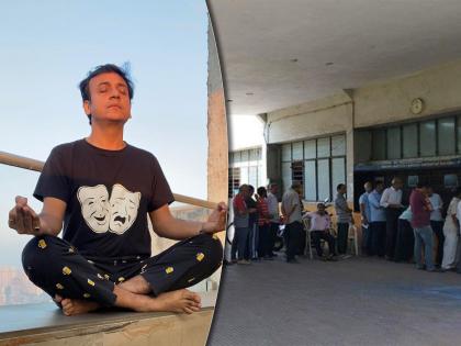 sankarshan karhade post picture of crowd at ticket counter for his natak | Sankarshan Karhade : "कोण म्हणतं नाटकाला गर्दी होत नाही?" संकर्षण कऱ्हाडेची पोस्ट चर्चेत