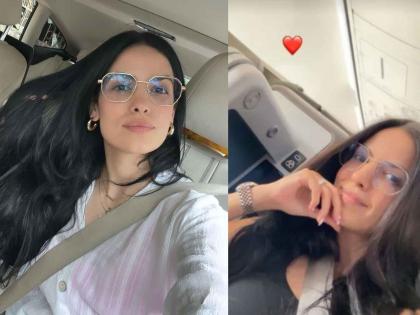 Natasa Stankovic back in mumbai from serbia after announcing divorce with Hardik Pandya | हार्दिकशी घटस्फोट जाहीर केल्यानंतर पहिल्यांदाच भारतात परतली नताशा, शेअर केला फोटो