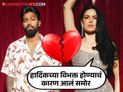 Finally revealed! Why did Hardik-Natasha divorce after 4 years of marriage? | अखेर झाला खुलासा! लग्नाच्या ४ वर्षांनंतर हार्दिक-नताशाचा का झाला घटस्फोट?