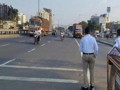 नवले पुलाकडे जाणाऱ्या मार्गावर नियम मोडणाऱ्या ८२४ वाहनचालकांवर कारवाई, २४ लाखांचा दंड वसूल