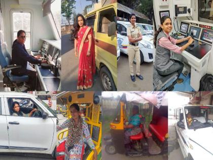 Navdurga of Navratri: 'Women on Wheel' is blazing with newness | नवरात्रीच्या नवदुर्गा : नवतेजाने झळाळत निघाल्या ‘वुमेन ऑन व्हिल’!