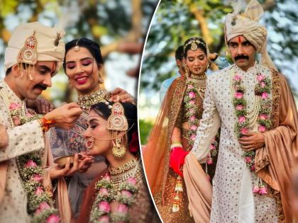 aspirants fame actor Naveen Kasturia tied knot at the age of 39 shared photos | चट मंगनी पट ब्याह! ३९व्या वर्षी बॉलिवूड अभिनेत्याने बांधली लग्नगाठ, विवाहसोहळ्याचे फोटो समोर