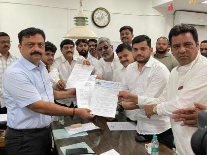 Navi Mumbai Congress aggressive against power problem in various parts of Navi Mumbai | विविध भागांत पावसाळा सुरू झाल्याने वीजपुरवठा समस्या; नवी मुंबई काँग्रेस आक्रमक