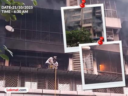 नवी मुंबईत भीषण आगीत होरपळून माय-लेकीचा मृत्यू; सिलिंडर स्फोटानंतर इतर बाहेर पडले पण दोघी अडकल्या