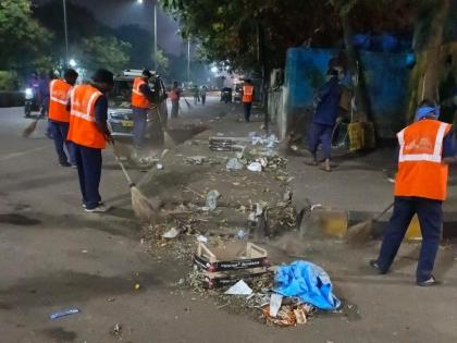 Abb! On the night of Lakshmi Puja, Navi Mumbaikars generated 27 tons of garbage | अबब! लक्ष्मीपूजनाच्या रात्री नवी मुंबईकरांनी केला २७ टन कचरा