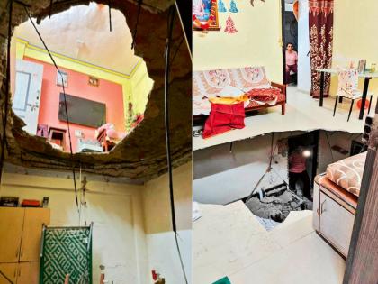 Building slab collapses in Koparkhairane; Navi Mumbai Municipal Corporation cuts water, electricity supply | कोपरखैरणेत इमारतीचा स्लॅब कोसळला; नवी मुंबई पालिकेकडून पाणी, विद्युतपुरवठा खंडित Building slab collapses in Koparkhairane; Navi Mumbai Municipal Corporation cuts water, electricity supply | कोपरखैरणेत इमारतीचा स्लॅब कोसळला; नवी मुंबई पालिकेकडून पाणी, विद्युतपुरवठा खंडित