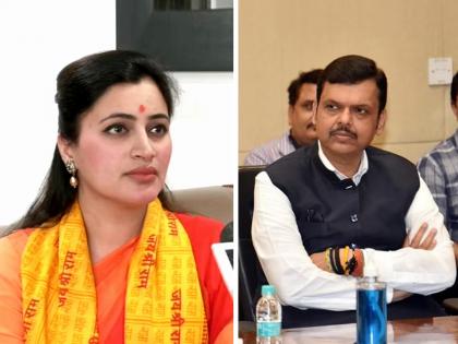 Navneet Rana Amravati Girl Love Jihad Case row NCP demands action to be taken against MP as she was loud to Police | Navneet Rana Devendra Fadnavis: गृहमंत्री देवेंद्र फडणवीस आता खा. नवनीत राणांवर कारवाईचे आदेश देतील का?; राष्ट्रवादीचा सवाल