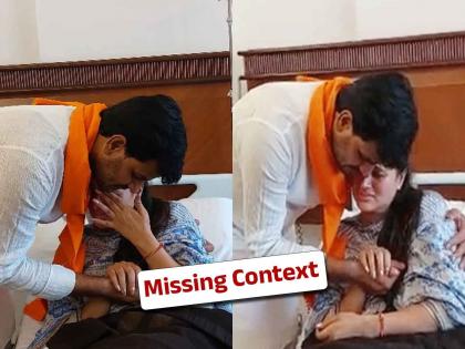 fact check video viral on social media about navneet rana in tears after amravati lok sabha election 2024 result | लोकसभेतील पराभवानंतर नवनीत राणांना अश्रू अनावर? जाणून घ्या, व्हायरल व्हिडिओचे सत्य