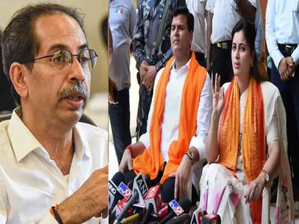 Navneet Rana's aggression persists even after court notice, directly challenging Uddhav Thackeray said ... | कोर्टाच्या नोटिशीनंतरही नवनीत राणांचा आक्रमकपणा कायम, थेट उद्धव ठाकरेंना आव्हान देत म्हणाल्या...