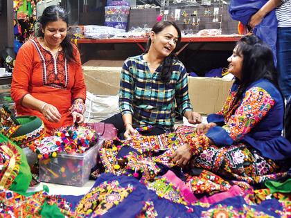 Ladies cadia, plate skirts and a crop top craze | लेडिज केडिया, थाली घागरा आणि क्रॉप टॉपची क्रेझ